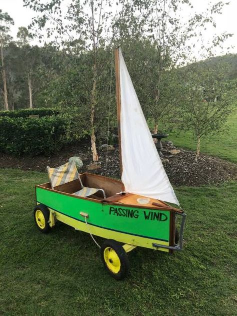 Passing Wind - the billy cart Tony Mowbray will set sail in. Billy Cart, Sandrail Buggy, Camp Bestival, Go Cart, Go Carts, Year 6, Set Sail, Projects For Kids, Baby Strollers