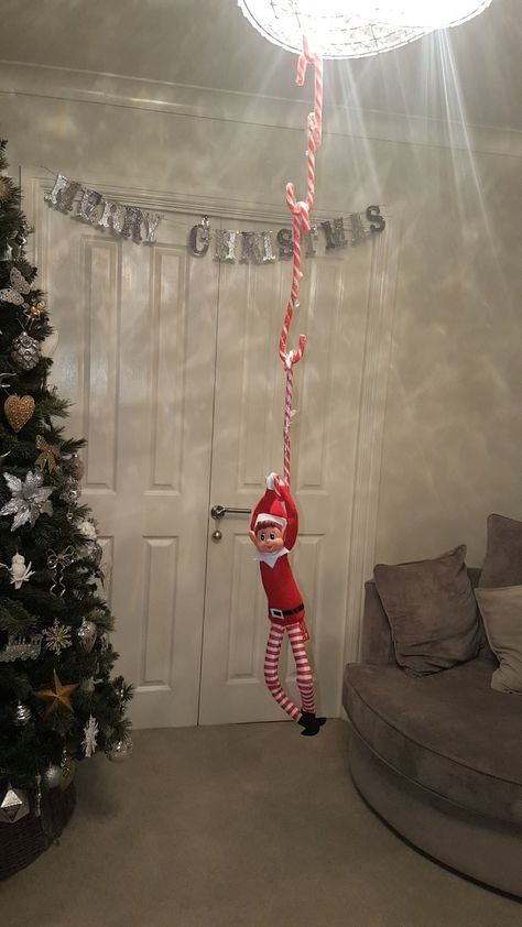 Candy Elf On The Shelf Ideas, Elf Ideas With Candy Canes, Elf On The Shelf With Candy Canes, Candy Cane Elf Ideas, Elf On The Shelf Ideas Candy Canes, Elf On The Shelf Sleigh Ideas, Candy Cane Elf On The Shelf Ideas, Elf On The Shelf Ideas With Candy Canes, Elf Candy Cane Ideas