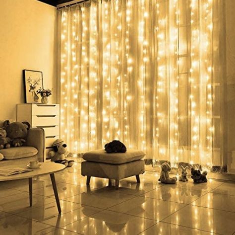 Holiday String Lights, Led Curtain Lights, Led Curtain, Curtain String Lights, Indoor String Lights, Led Decor, Viria, Christmas String Lights, Light Garland