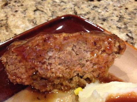 Meatloaf With A Tomato Beef Sauce Photo #8 #justapinchrecipes Tomato Beef, Meatloaf Ingredients, Beef Sauce, Beef Meatballs, Just A Pinch, Food Club, View Photo, The Sauce, Group Meals