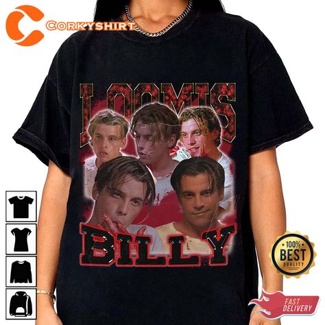 Billy Loomis Scream Movie Skeet Ulrich T-shirt Check more at https://corkyshirt.com/billy-loomis-scream-movie-skeet-ulrich-t-shirt/ Billy Loomis No Shirt, Billy Loomis And Sidney Prescott, Billy Loomis And Sidney Prescott Kiss, Scream Movie Billy And Stu, As Good As It Gets Skeet Ulrich, Billy Loomis, Skeet Ulrich, Scream Movie, Scream