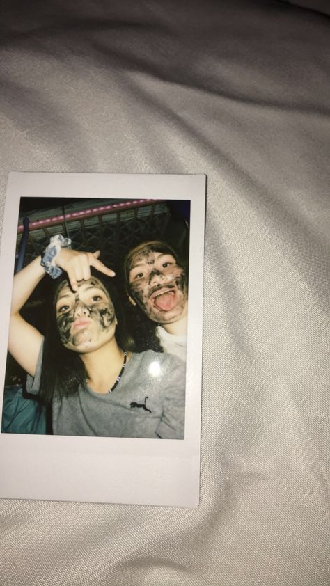 Sister Goals, Sisters Goals, Little Sisters, Summer Nights, Face Mask, Best Friends, Polaroid Film, Mask, Photography