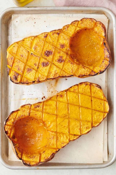 How To Roast A Butternut Squash, Bake Squash In Oven, Baked Butternut Squash Oven, How To Roast Butternut Squash In Oven, Roasting Butternut Squash Oven, Butternut Squash Oven, Oven Roasted Squash, Squash In Oven, Roast Butternut Squash