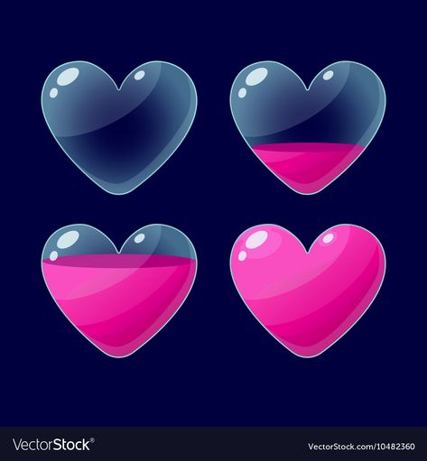 Background Game, App User Interface, Cartoon Ideas, Whatsapp Sticker, Hearts Wallpaper, Icon Ideas, Silhouette People, Heart Illustration, Casual Game