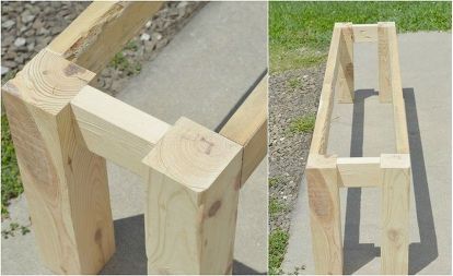 Outdoor Woodworking Projects, Diy Seating, Diy Entryway, Rustic Bench, Woodworking For Kids, Diy Plant Stand, Learn Woodworking, Diy Holz, Woodworking Jigs