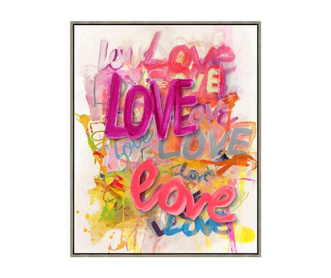 Love is in the Air Artwork - NYDC College House, Scale Art, Z Gallerie, Glitter Art, California Art, Mirror Art, Love Is In The Air, Art Themes, College Art