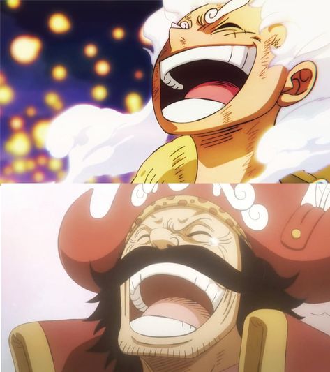 They laughed Luffy And Roger, Luffy Laughing, Luffy Gear 5, Manga Illustration, One Piece (anime), One Piece Anime, Manga Drawing, Manga Comics, Manga Art