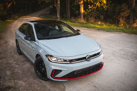 2025 VW Jetta GLI Review: Tending to the Flame - Hagerty Media Vw Jetta Gli, Honda S, Honda Civic Si, Compact Cars, Sports Sedan, Limited Slip Differential, Vw Jetta, Automotive News, Latest Cars