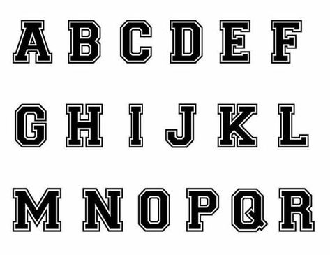 Athletic Fonts, Jersey Font, Varsity Font, Varsity Letters, Sports Fonts, Letters Png, Best Graffiti, Font Alphabet, Varsity Letter