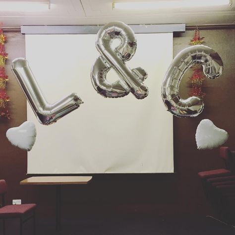 Unique Balloons on Instagram: “She said yes, a couples initials for an engagement party #engaged #engagementparty #love #ido #instalove #inspiration #wedding #engagement…” Engagement Party Ideas Balloons, Moody Engagement Party, Engaged Balloons, Yacht Engagement, Engagement Party Balloons, Engagement Party Dinner, Small Engagement Party, Engagement Balloons, Engagement Party Games