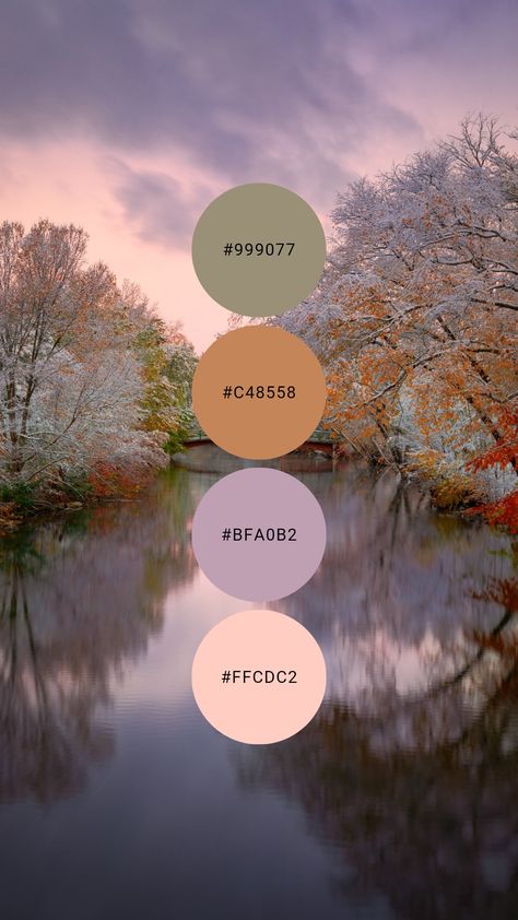 When winter and autumn meet, uniquely beautiful pastels like icy sage and pumpkin cream are born. Try it in the guest room, bathroom kids / play room, or small apartment. #colourpalette #colorpalette #winter #autumn #fall #pastel #light #feminine Fall Color Palette Pastel, Autumn Pastel Color Palettes, Pastel Fall Colors, Pastel Autumn Aesthetic, Pastel Fall Color Palette, Pastel Autumn Color Palette, Boho Fall Color Palette, Cold Winter Palette, Pastel Fall Aesthetic