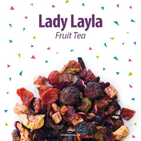 Lady Layla tea www.thrivingtealass.com to order Tea Types, Refreshing Summer Drinks, Steeped Tea, Types Of Tea, Fruit Tea, Loose Tea, Loose Leaf Tea, Loose Leaf, Tea Bag