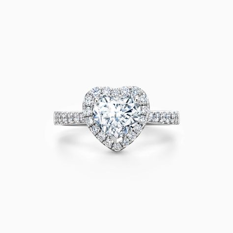 Shop Engagement Rings Darry Ring Engagement Ring, Darry Ring, Heart Shaped Engagement Ring, Snowflake Engagement Ring, Shaped Engagement Rings, Engagement Ring With Halo, Big Diamond Engagement Rings, Ring With Halo, Boyfriend Ideas