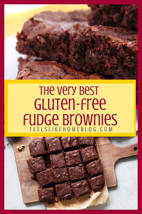 Gluten Free Brownies Cocoa Powder, Coconut Macaroons Recipe Gluten Free, Hot Fudge Sauce Recipe, Fudge Sauce Recipe, Easy Brownies, Gluten Free Fudge, Gluten Free Brownies Recipe, Fudge Brownie Recipe, Easy Brownie