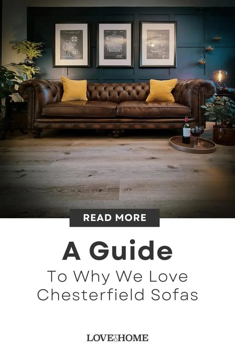 A Guide to Why We Love Chesterfield Sofas Button Sofa Design, Chestfield Sofa Living Rooms, Chesterfield Sofa Living Room Ideas, Chesterfield Sofa Cushions, Brown Chesterfield Sofa, Mens Apartment Decor, Chesterfield Sofa Living Room, Chesterfield Couch, Green Sofa Living Room