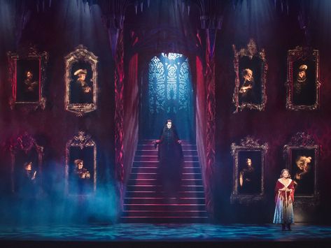 Gothic Theater, Addams Family Musical, Anastasia Musical, Set Design Theatre, Stage Set Design, Landscape Photography Nature, Music Theater, Afraid Of The Dark, Theatre Set