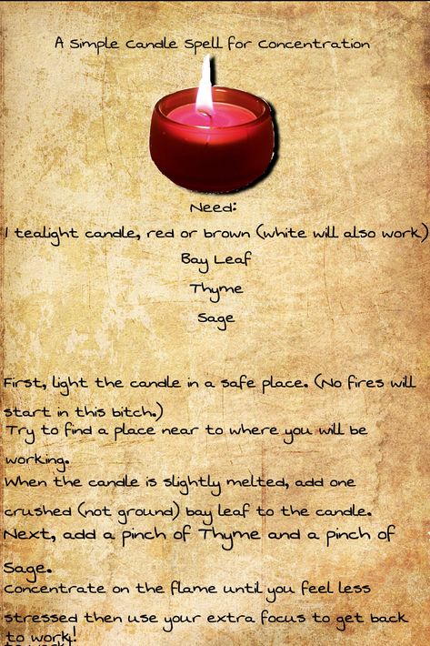 A quick concentration spell for when you need to push through that last bit of work. Also works amazingly for studying! Spells For Concentration, Spell For Concentration, Spells For Success In School, Exam Spells Witchcraft, Spell For Exam Success, Concentration Spell, Witchy Hacks, Nature Manifestation, Witch's Grimoire