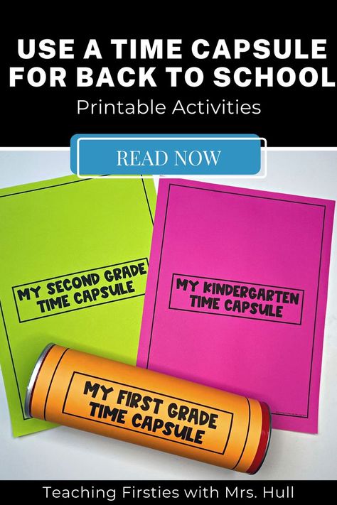 You’re going to want to have activities to get to know your students, but you also want them to be meaningful and a way to build relationships with students. After this video, you’ll have some classroom time capsule ideas that are perfect for back to school. First Day Of School Time Capsule, Kindergarten Time Capsule Ideas, Class Time Capsule Ideas, Kindergarten Time Capsule, Back To School Time Capsule, School Time Capsule, Build Relationships With Students, Time Capsule Ideas, Elementry School