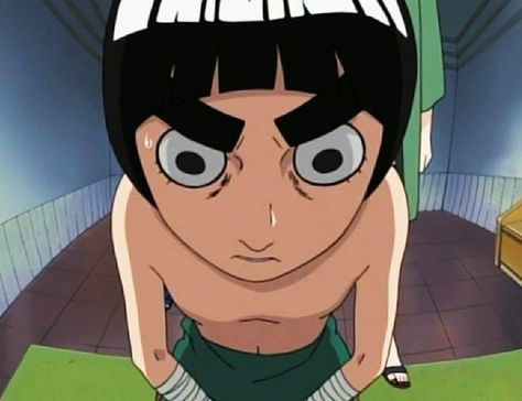 Rock Lee Funny, Rock Lee Pfp, Goofy Pics, Rock Lee Naruto, Lee Naruto, Naruto Manga, Rock Lee, Goofy Pictures, Naruto Pictures