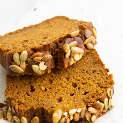 Copycat Starbucks Pumpkin Bread - Nutmeg Nanny Starbucks Pumpkin Bread, The Coffee House, Flavored Olive Oil, Copycat Starbucks, Copycat Starbucks Recipes, Starbucks Pumpkin, Copykat Recipes, Roasted Pumpkin Seeds, Starbucks Copycat