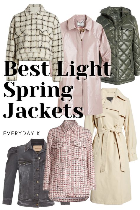 Spring is all about wearing layers to dress for the changing weather. Head to the blog to see some of the best spring jackets! Clean Out Your Closet, Spring Jacket, Light Spring, Current Styles, Spring Jackets, Hard Time, Cool Suits, Dress Codes, Get Dressed