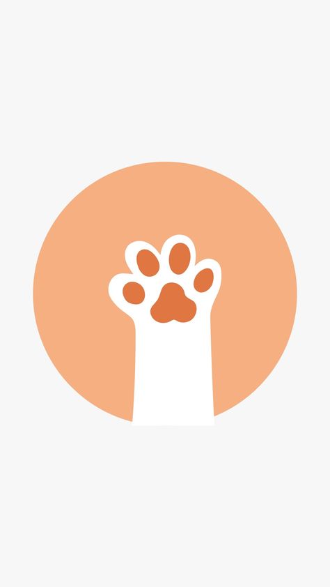 Orange and Yellow Modern Cat Icon Highlight Covers Your Story | Instagram Story Covers - Templates by Canva Cat Highlight Cover Instagram, Orange Highlights Instagram, Orange Instagram Highlight Covers, Instagram Story Covers, Cat Instagram, Font Combos, Create Your Story, Professional Fonts, Story Setting