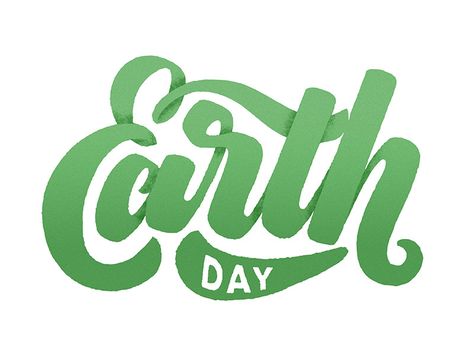 Just a quick lettering project to start off my day! Happy Earth Day! Inspiring Typography, Art Club Projects, Save Our Earth, Happy Earth Day, Lettering Calligraphy, Happy Earth, How To Make Logo, Save Earth, Cal Logo