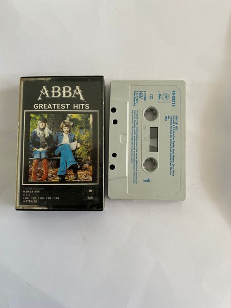 Abba Greatest Hits Cassette Tape Dr Belongings, Music Cassette, Weasley Twins, Audio Cassette Tapes, Audio Cassette, Audio Recording, Cassette Tape, Greatest Hits, Cassette Tapes