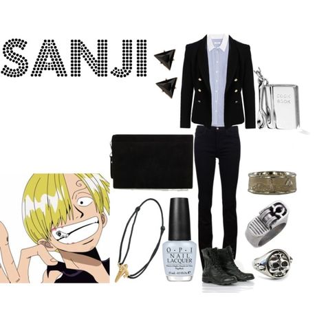 Sanji Casual Outfit Inspiration, Anime Inspired Outfits, Casual Cosplay, Male Cosplay, Blue Nile, Anime Inspired, Cosplay Outfits, Karen Millen, J Brand