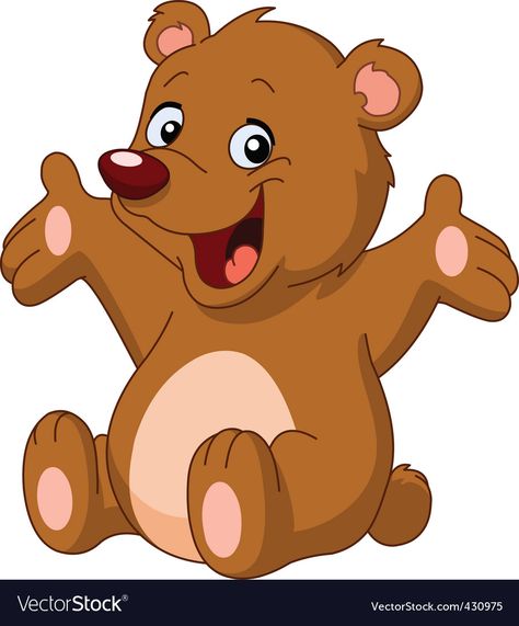 Bear Cartoon Images, Bear Claw Tattoo, Photo Ours, Baby Animal Nursery Art, Avatar Babies, Teddy Bear Cartoon, Teddy Pictures, Teddy Bear Wallpaper, Bear Vector