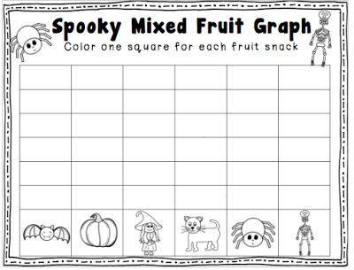 halloween fruit snack, fruit snack graph, halloween graph Graphing Kindergarten, Spooky Fruit, Halloween Graphing, Halloween Fruit Snacks, Math Stations Kindergarten, Primary Maths Activities, Kindergarten Halloween, Kindergarten Math Games, Halloween Kindergarten