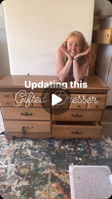 Piper + Julia 🌿 DIY + Furniture Flip Tips on Instagram: "DETAILS ⤵️⤵️

👉Follow + comment “FLIP” for links to products used! 

✨We were gifted this very common dresser that can be found in countless thrift stores and estate sales. We wanted to show how you can update a piece with some fun color (PERFECT for Fall 🍂🍁)! 

✨We also used a jig saw to carefully cut the base to a more modern shape and smoothed it out with a 180 grit before finishing the gel stain.

🍁Color: Mojave Brown ONE (all-in-one!) @melangepaints 
🍁Gel Stain: White Oak Barrel by @lillymoonpaintofficial (Fern10 for 10% off)

Our sander is a @uneedainc EkaPro 3X4, use FIG20 for 20% off! It attaches to our HEPA @dustlesstechnologies shop vac for a very efficient indoor sanding option." Stain White Oak, Diy Furniture Flip, Furniture Flip, Furniture Update, Jig Saw, Shop Vac, Oak Barrel, Gel Stain, Fun Color