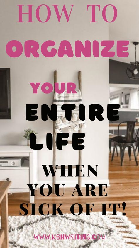 How To Become Organized, How To Organise Your Life, Crochet Home Decor Ideas, Get Seriously Organized, Seriously Organized, Importance Of Self Care, How To Be More Organized, Sick Of It, Best Year Yet