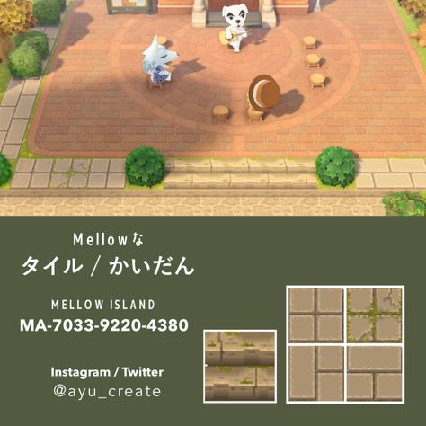 (99+) acnh, stone | Tumblr Acnh Steps, Brick Path, Animal Crossing 3ds, Stone Stairs, Blurred Background Photography, Animal Crossing Wild World, Gravel Path, Path Design, Acnh Inspo