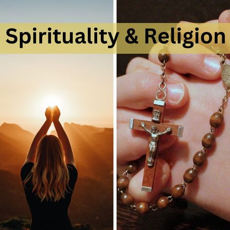 SPIRITUALITY AND RELIGION What Is Religion, Spiritual But Not Religious, Be Spiritual, What Is Spirituality, Sacred Text, Inner Voice, Can You Be, Mindfulness Practice, Spiritual Life