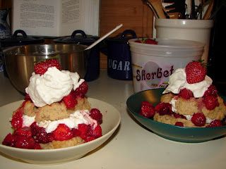 This is the yummiest recipe I have used – it even worked with 100% whole wheat which is what I used when I made it the other day. This is what we had for dessert after I went berry picking last week. 🙂 Real Strawberry Shortcake 1 cup flour 4 tsp. baking powder 2 Tbsp. … Strawberry Shortcake For Two, Biscuits For Strawberry Shortcake, Bisquick Strawberry Shortcake, The Best Strawberry Shortcake, Best Strawberry Shortcake, Whole Food Desserts, Strawberry Shortcake Dessert, Sweet Biscuits, Baking Soda Biscuits