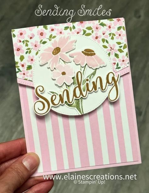 Stampin Up Everyday Detail Dies, 2024 Card Ideas, Stampin Up Delightfully Eclectic Dsp Cards, Stampin Up Encouragement Cards, Stampin Up Fun Fold Birthday Cards, Stampin Up Card Ideas Using Dsp, Basic Border Dies Stampin Up Cards, Su Delightfully Eclectic Dsp, Stampin Up Birthday Card Ideas