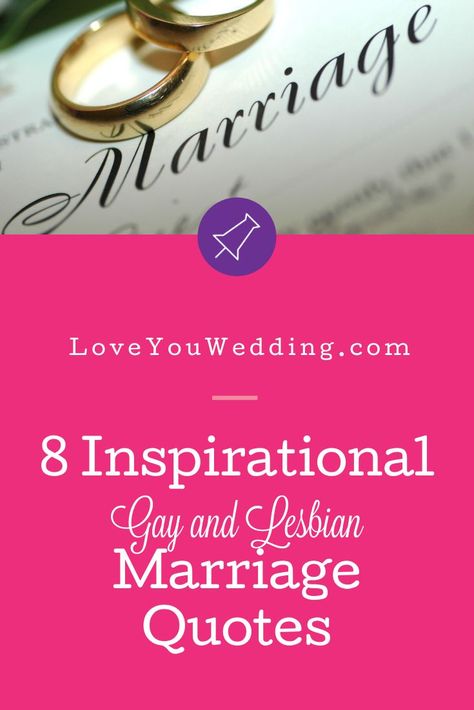 Wedding Quotes Marriage, Dog Marriage, Lesbian Wedding Rings, Gay Quotes, Wedding Readings, Lesbian Quotes, Lgbt Wedding, When I Get Married, It Doesn't Matter