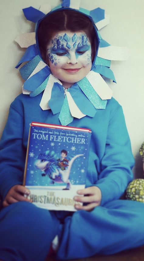 Christmasaurus costume Christmasaurus Costume, World Book Day Ideas, Christmas Face Painting, Tom Fletcher, Children Painting, World Book Day Costumes, Book Day Costumes, World Book Day, Family Ideas