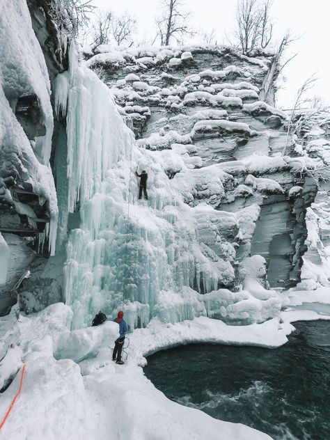 Abisko Sweden, Lapland Finland, Sweden Travel, Europe Winter, Nordic Countries, See The Northern Lights, Ice Climbing, Traveling The World, Tromso