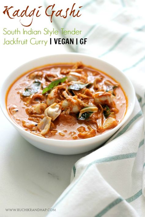 A lip smacking tender (young) jackfruit curry that is full of nutrition and one that tastes best with piping hot rice! It's vegan too! #ruchikrandhap #vegan #rawjackfruit #tenderjackfruit #jackfruitrecipes #youngjackfruit Dinner Comfort Foods, Healthy Recipes Low Carb, Unprocessed Recipes, Raw Jackfruit, Jackfruit Curry, Eid Recipes, Goan Food, Ramadan Food, Pakistani Recipes