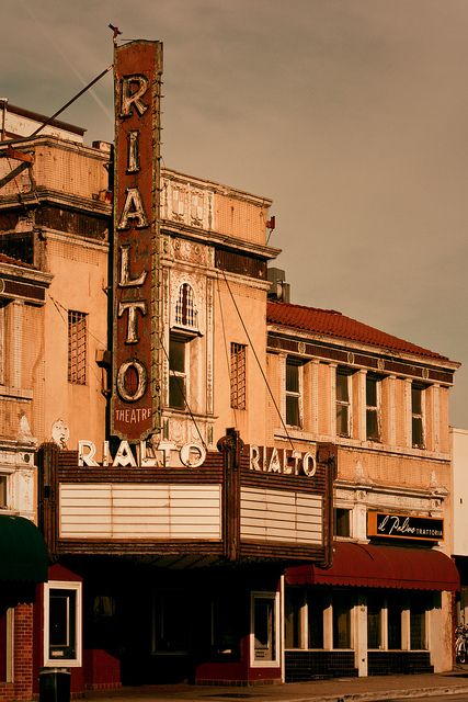 Rialto Theatre (Route 66) Albuquerque, NM    not in Albuquerque but in  Las Vegas,NewMexico Route 66 Trip, Historic Route 66, South Pasadena, Movie Theaters, Travel Route, Pasadena California, Land Of Enchantment, Quentin Tarantino, Abandoned Buildings