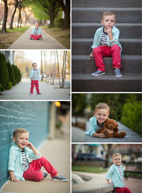 Toddler Boy Photography, Birthday Photoshoot Ideas Boys, Boy Birthday Pictures, Tree Lined Street, Foto Kids, Toddler Photoshoot, Boy Photo Shoot, Children Photography Poses