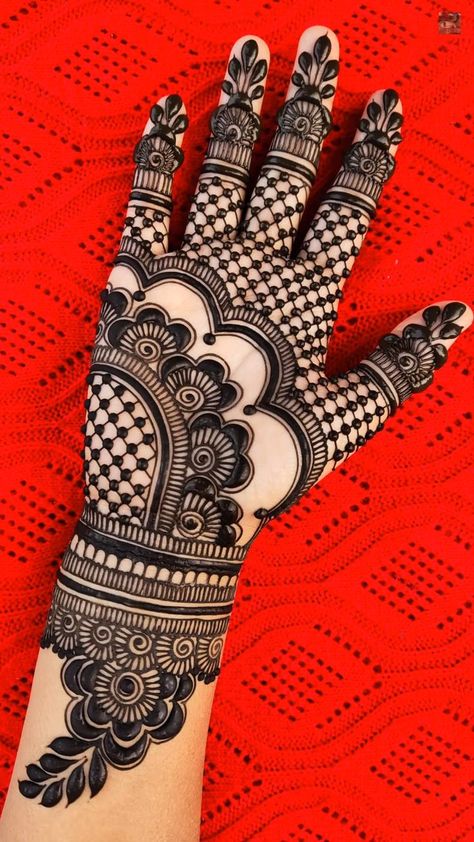 Mehndi Designs Ramzan, Bharva Mehndi Designs, Eid Mubarak Mehndi, Bridal Back Hand Mehndi, Teej Mehndi Designs, Beautiful Simple Mehndi Design, Latest Arabic Mehndi Designs, Mehandi Designs Easy, Rakhi Festival