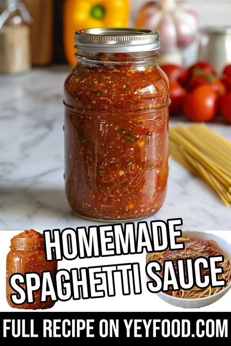 Homemade Spaghetti Sauce - Yeyfood.com: Recipes, cooking tips, and kitchen hacks for home cooks of all levels Spaghetti Night, Homemade Greek Dressing, Cinnamon Bread Easy, Loaded Potatoes, Hacks For Home, Vegetarian Spaghetti, Homemade Spaghetti Sauce, Homemade Spaghetti, Loaded Potato