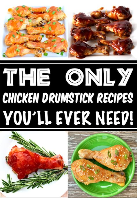 Chicken Drumstick Recipes! Need some Easy Dinner Recipes this week? These simple chicken recipes with chicken legs top the charts! From BBQ chicken to buffalo ranch, and teriyaki to honey garlic, they're the easiest chicken dinners you'll make all week. Go grab your crock pot and a new recipe, and give it a try! Mexican Drumstick Recipes, Drumsticks In Crockpot, Crockpot Chicken Drumstick Recipes, Chicken Legs Slow Cooker, Crockpot Chicken Drumsticks, Easy Drumstick Recipes, Chicken Leg Slow Cooker, Easy Chicken Drumstick Recipes, Best Crockpot Chicken