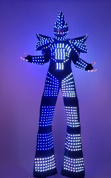 LED Stilt Walker Stilts Costume, Stilt Walker, Led Costume, Themed Events, Stilts, Monster Party, Quince, Fun Things, Batman