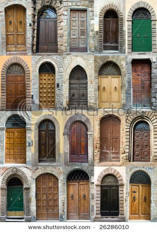 tuscany elegance Tuscan Village, Vintage Doors, Cool Doors, Hus Inspiration, Doors And Windows, Fairy Doors, Old Door, Old Doors, Unique Doors