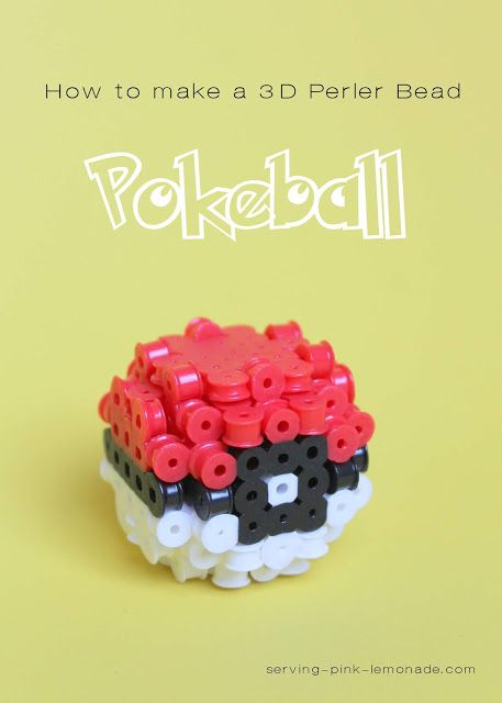 Perler 3d, 3d Pokemon, Pixel Art Pokemon, Perler Creations, Pokemon Perler Beads, Melty Bead Patterns, 3d Perler Bead, Fuse Bead Patterns, 3d Figures