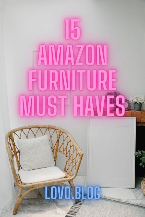 Must Have Living Room Items, Amazon Living Room Must Haves, Furniture Must Haves, Amazon Furniture Finds, Must Haves On Amazon, Amazon Furniture, Finds On Amazon, Basement Furniture, Retro Bedrooms